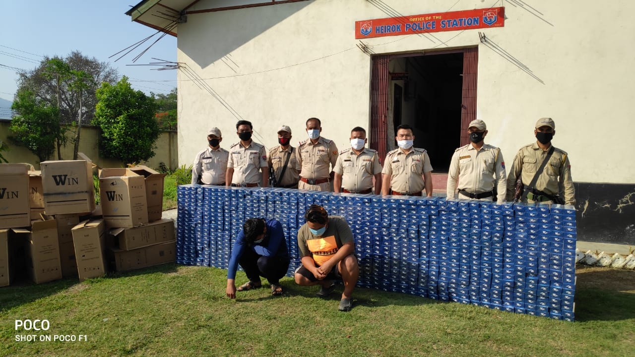win cigarette Huge consignment of WIN cigarette seized - News from Manipur