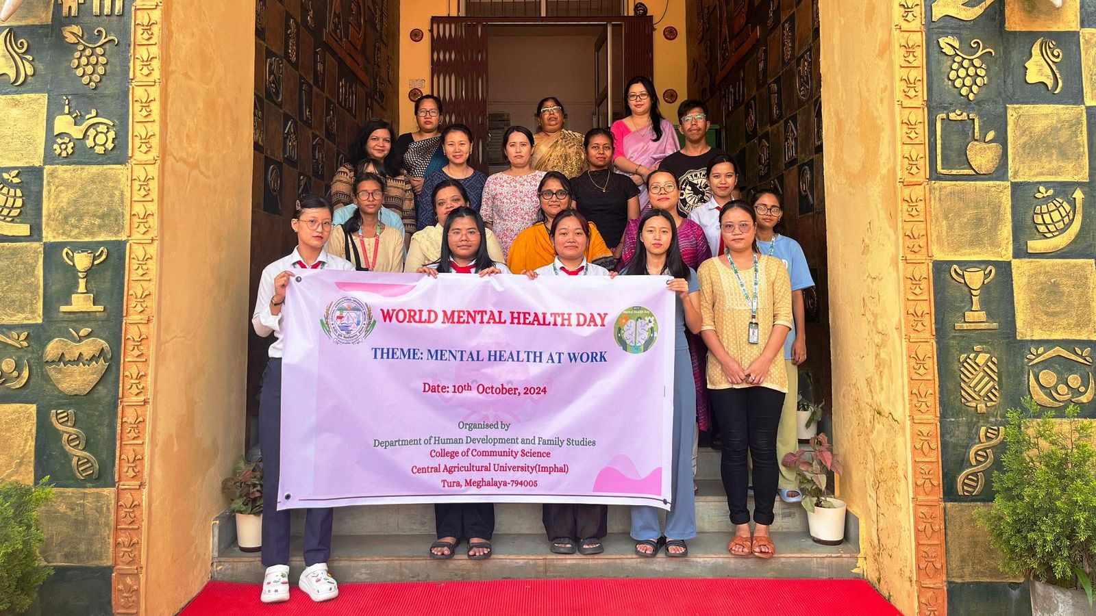 World Mental Health Day 2024 observed at CAU Tura - News from Manipur